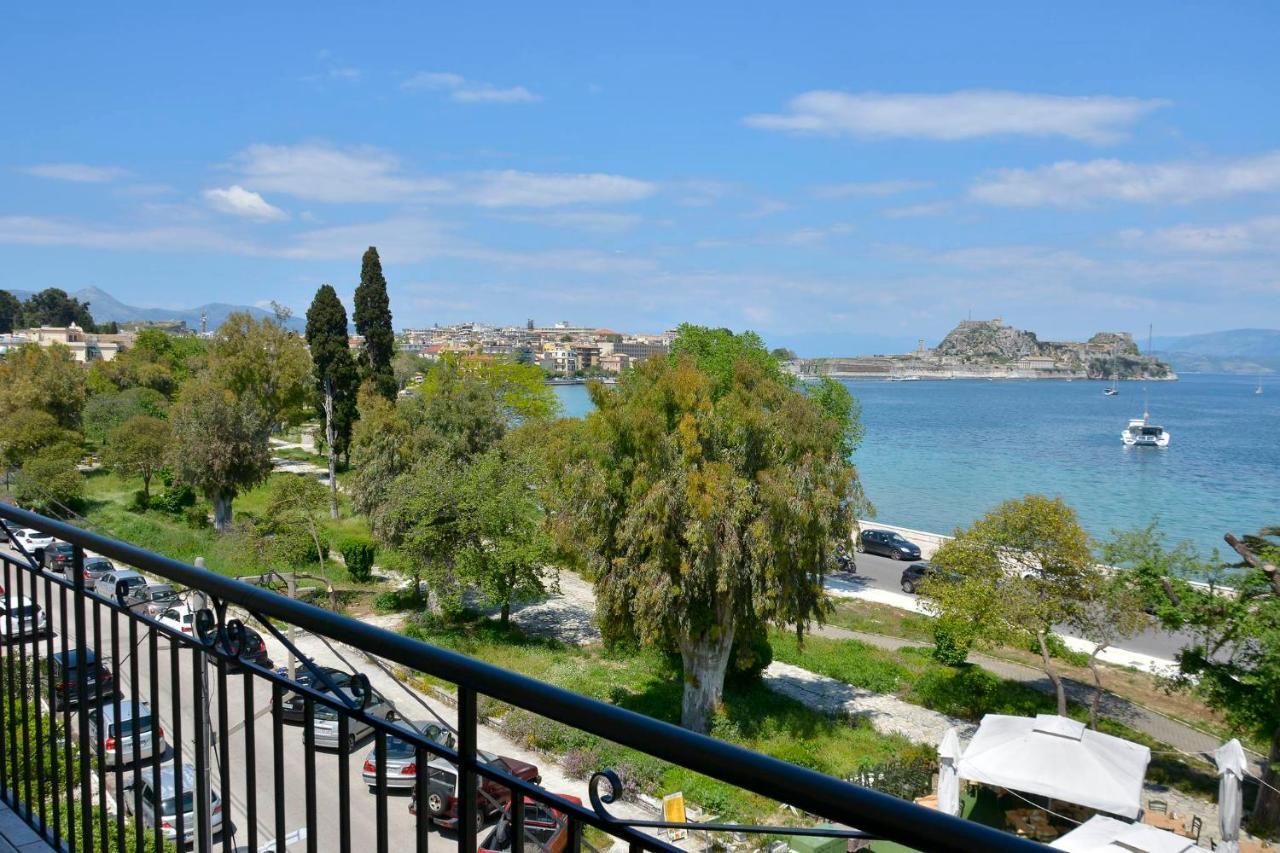 Corfu Ionian Blue Lägenhet Anemomylos Exteriör bild