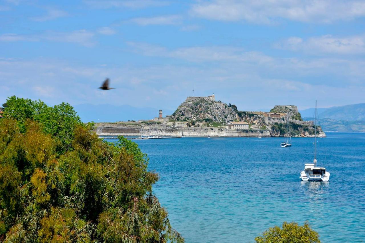 Corfu Ionian Blue Lägenhet Anemomylos Exteriör bild