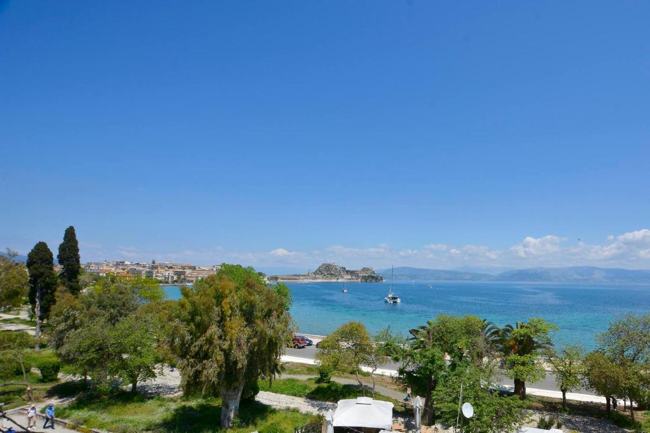 Corfu Ionian Blue Lägenhet Anemomylos Exteriör bild
